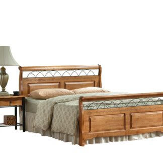 Duke Wooden Bed Double