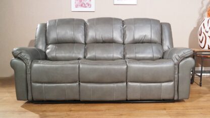 Leather Grey Sofa Set (3+2)